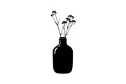 Flower Vase Silhouette Vector Bundle, an Illustration by Designs_River (Thumbnail 19 of 51)