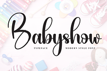 Babyshow | Script Font