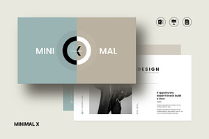 X-Minimalist Presentation, a Presentation Template by KreateTribe