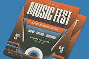Music Fest Flyer, a Flyer Template by graphicook (Thumbnail 2 of 3)