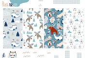 Nordic. Graphic collection, a Pattern Graphic by solmariart (Thumbnail 5 of 11)