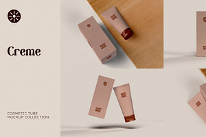 Cosmetic Tube Mockup