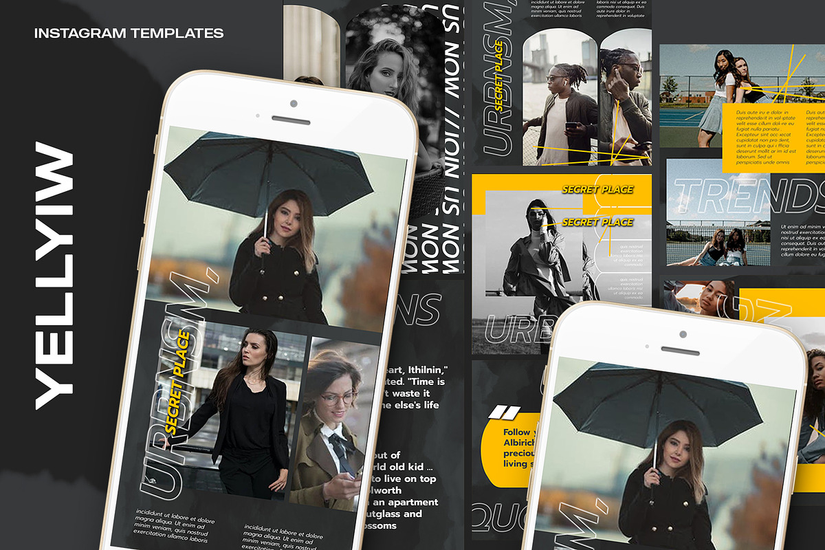 Bundle Streetwear Instagram Template, a Social Media Template by Azruca (Photo 17 of 26)