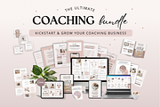 Coaching Business Template Bundle, a Templates & Theme by Julia On Purpose (Thumbnail 1 of 8)