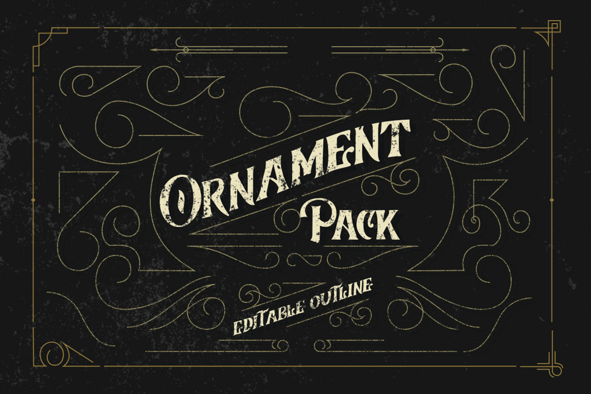 Brighton Typeface & Ornaments preview 7