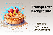 Watercolor German Food Clipart, an Object Graphic by Negarin Digital Art (Thumbnail 5 of 9)