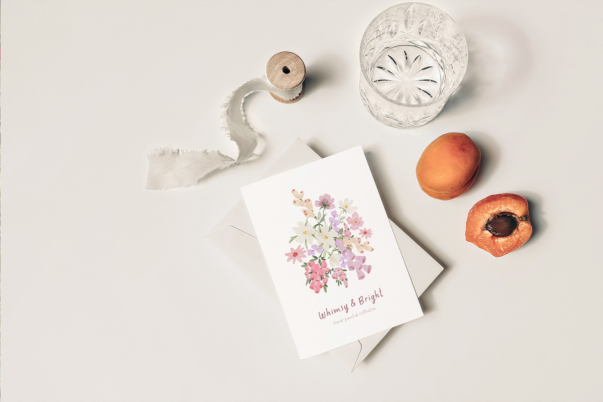 Whimsy & Bright Meadow Flowers, a Decorative Illustration by Kreker Kate (Photo 7 of 10)