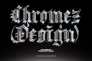 Chrome Text Styles Bundle - 50% OFF, a Layer Style Add-On by Hyperpix Productions (Thumbnail 25 of 47)
