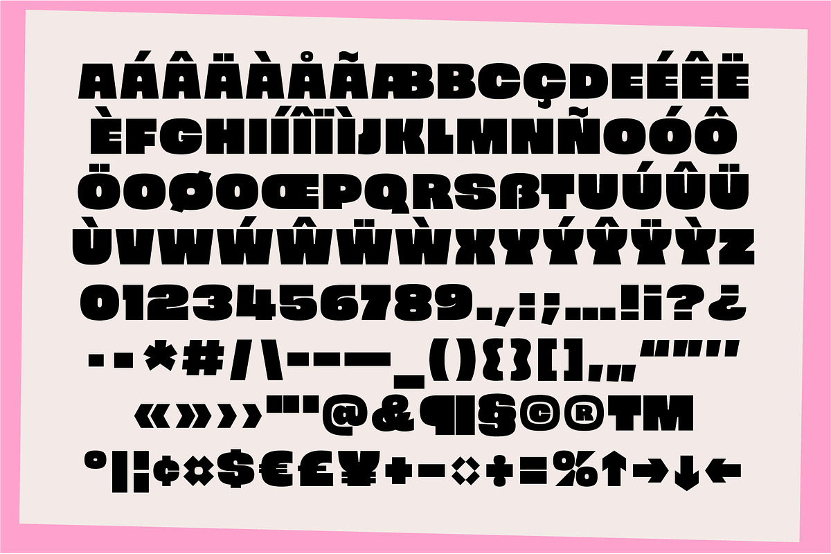 Cheers Big Sans - Chunky Sans Serif, a Sans Serif Font by BTYPE (Photo 10 of 15)