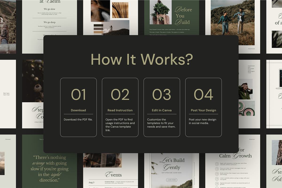 CAELM Instagram Post Story Template preview 7
