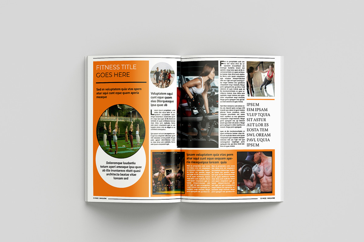 Multipurpose Magazine Template, a Magazine Template by Template Shop (Photo 19 of 23)