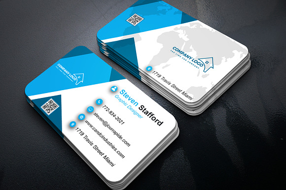 Premium Business Card PSD preview 7