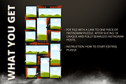 Fitness instagram puzzle template, a Social Media Template by Handy Template (Thumbnail 3 of 8)