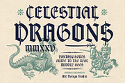 Soul Clock Typeface, a Blackletter Font by alit design (Thumbnail 7 of 20)