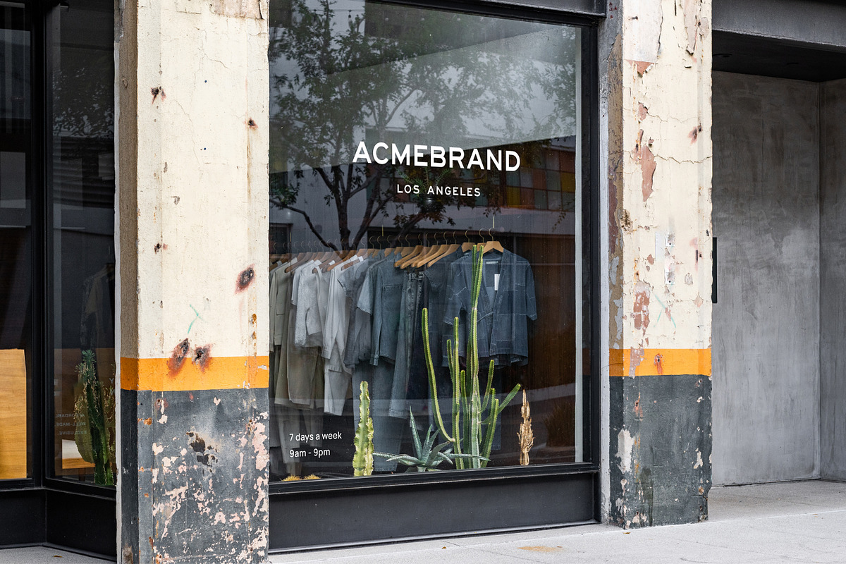 Realistic Retail Store Window Mockup, a Mockup by Area Mockups (Photo 2 of 5)