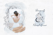 Rich Botanicals & Monograms, a Texture Illustration by Pink Ocean (Thumbnail 6 of 17)