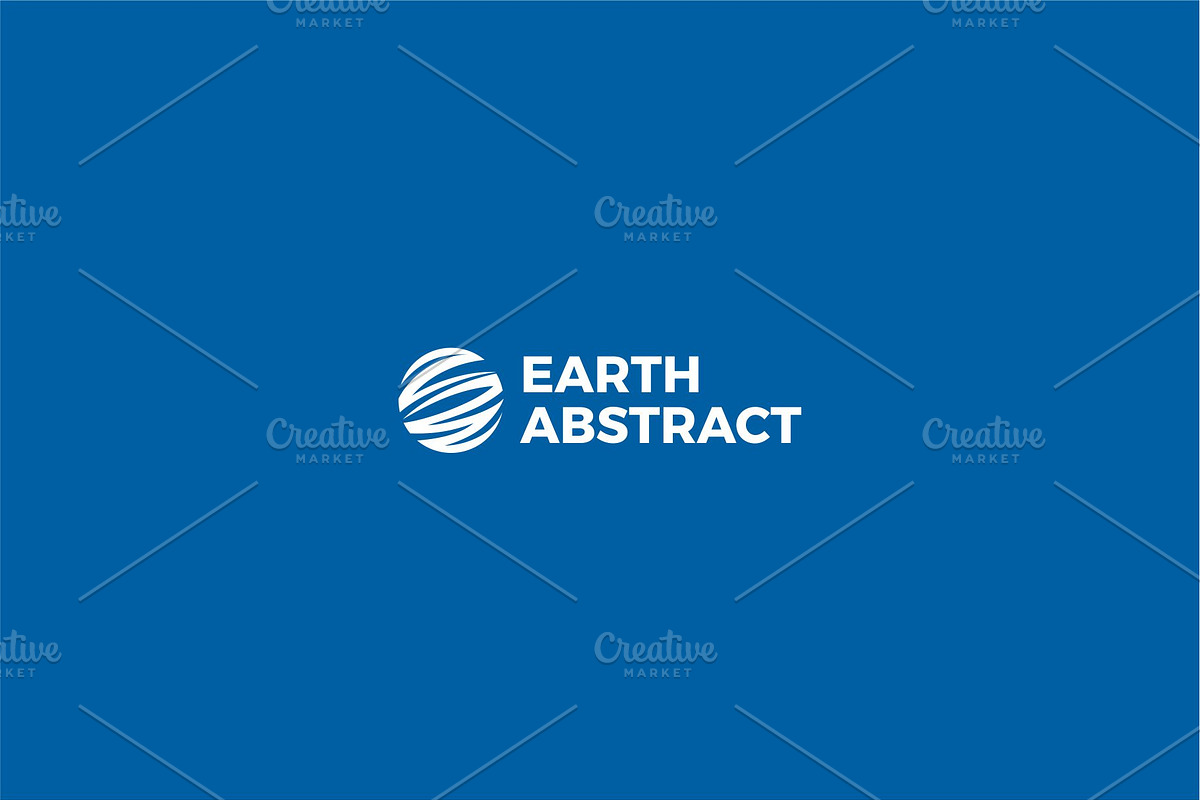 Earth Abstract Logo, a Branding & Logo Template by REDVY CREATIVE (Photo 3 of 3)