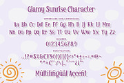 Glamy Sunrise a Quirky Font, a Serif Font by Blankids Studio (Thumbnail 6 of 7)