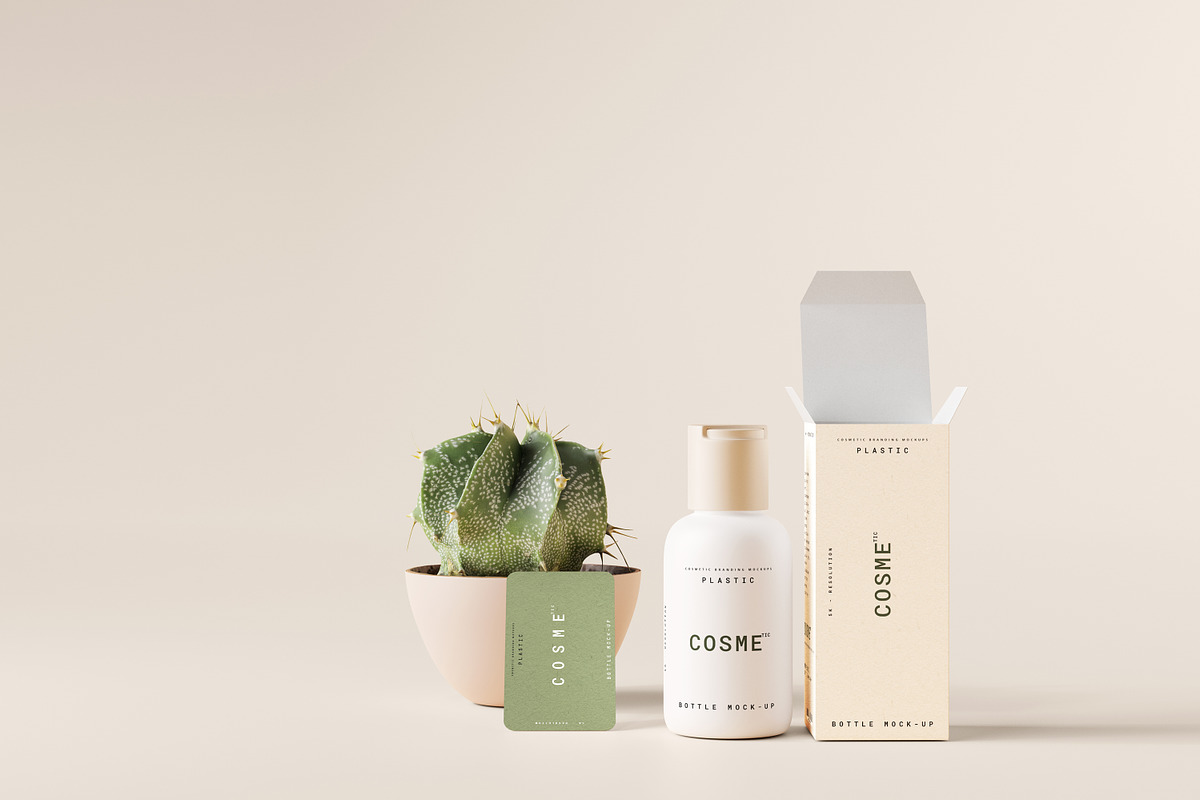 Disc Top-Cap Bottle Mockup Bundle, a Cups & Container Mockup by pmvch (Photo 20 of 60)