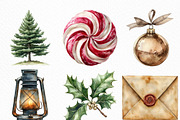 Neutral Christmas Clipart, an Illustration by Craft Nest (Thumbnail 5 of 6)