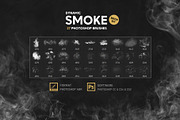 Smoke Photoshop Brushes, a Brush Add-On by Mohamed Saber (Thumbnail 6 of 6)