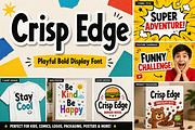 Crisp Edge, a Sans Serif Font by Wow Magic (Thumbnail 3 of 5)