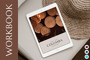 Columba Workbook Creator, a Magazine Template by SlideStation (Thumbnail 1 of 13)