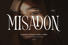 Misadon Elegant Ligature Serif Font