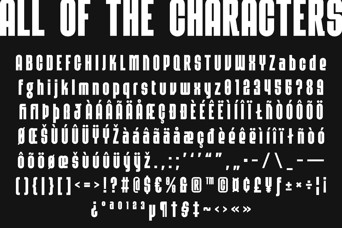 CS Gunters – Condensed Font, a Sans Serif Font by Craft Supply Co. (Photo 8 of 8)