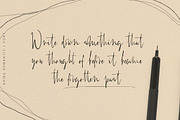 Bring Romantic - Handwritten Font, a Handwritten Font by Letterhend Studio (Thumbnail 2 of 10)