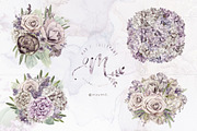 Lilac Purple Watercolor Flowers, an Illustration by May • SHO (Thumbnail 7 of 13)