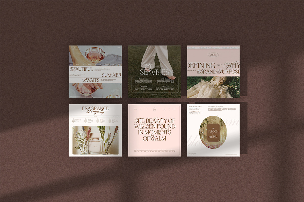 de Cher / Social Media Pack CANVA PS, a Social Media Template by Eviory (Photo 13 of 14)