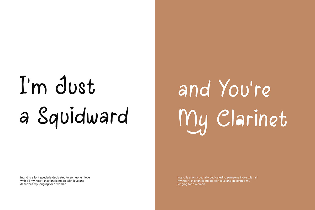 Ingrid Font, a Script Font by Phoenix Dungeon (Photo 6 of 9)