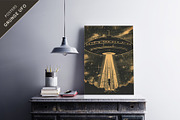 Grunge UFO posters. Retro Art., a Decorative Illustration by KENO Mascots (Thumbnail 3 of 5)