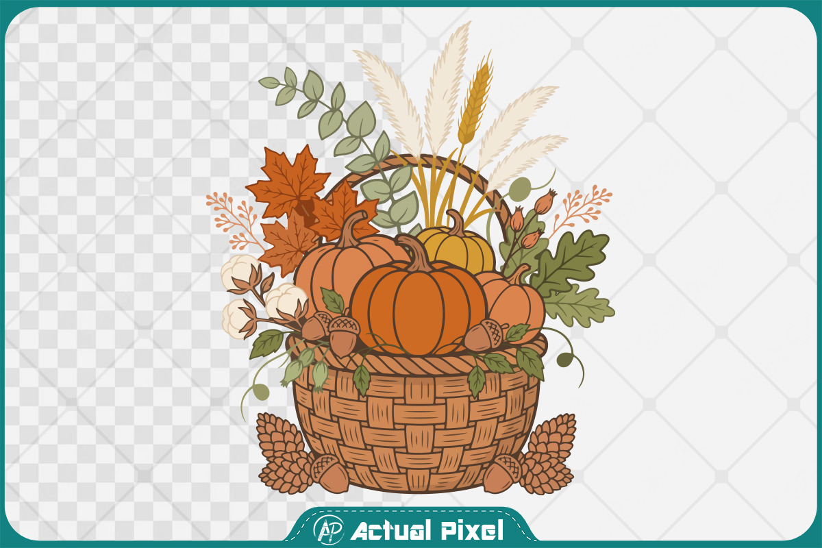 Pumpkin Patch Design Clipart Bundle, a Seasonal Illustration by Actual Pixel (Photo 2 of 17)