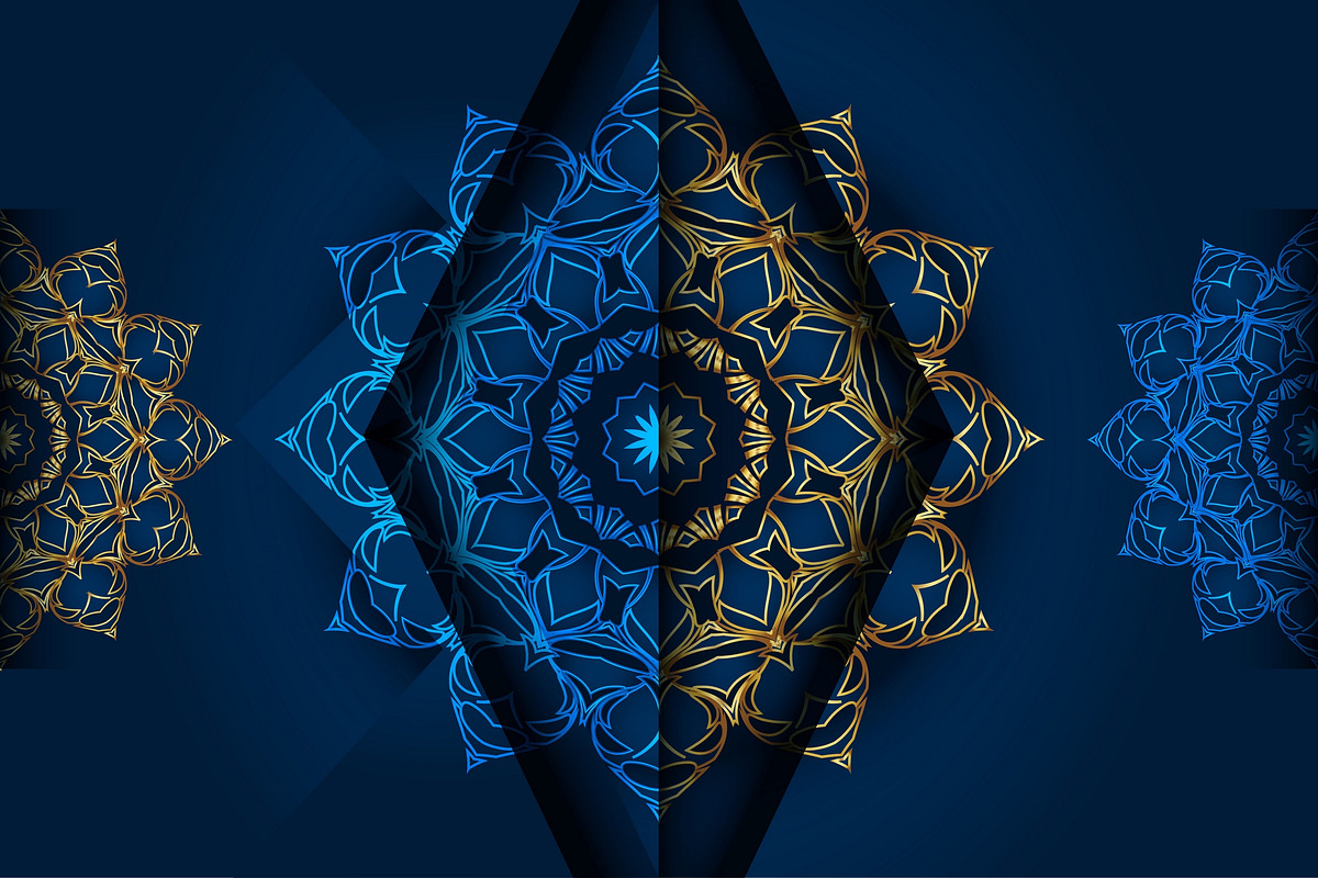 Mandala Luxury Ethnic Vector Bundle, a Background Graphic by NJ Himel (Photo 54 of 93)