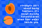 Tasty Apricots - handdrawn cute font, a Handwritten Font by Ashiya Pixel (Thumbnail 10 of 12)