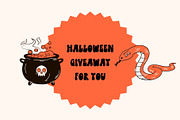 Groovy Halloween - Decorative font, a Handwritten Font by Brown Cupple (Thumbnail 3 of 7)