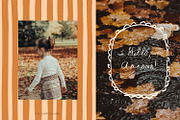 Leaf Fall Season - frames & patterns, an Object Graphic by polikarpovaart (Thumbnail 3 of 16)