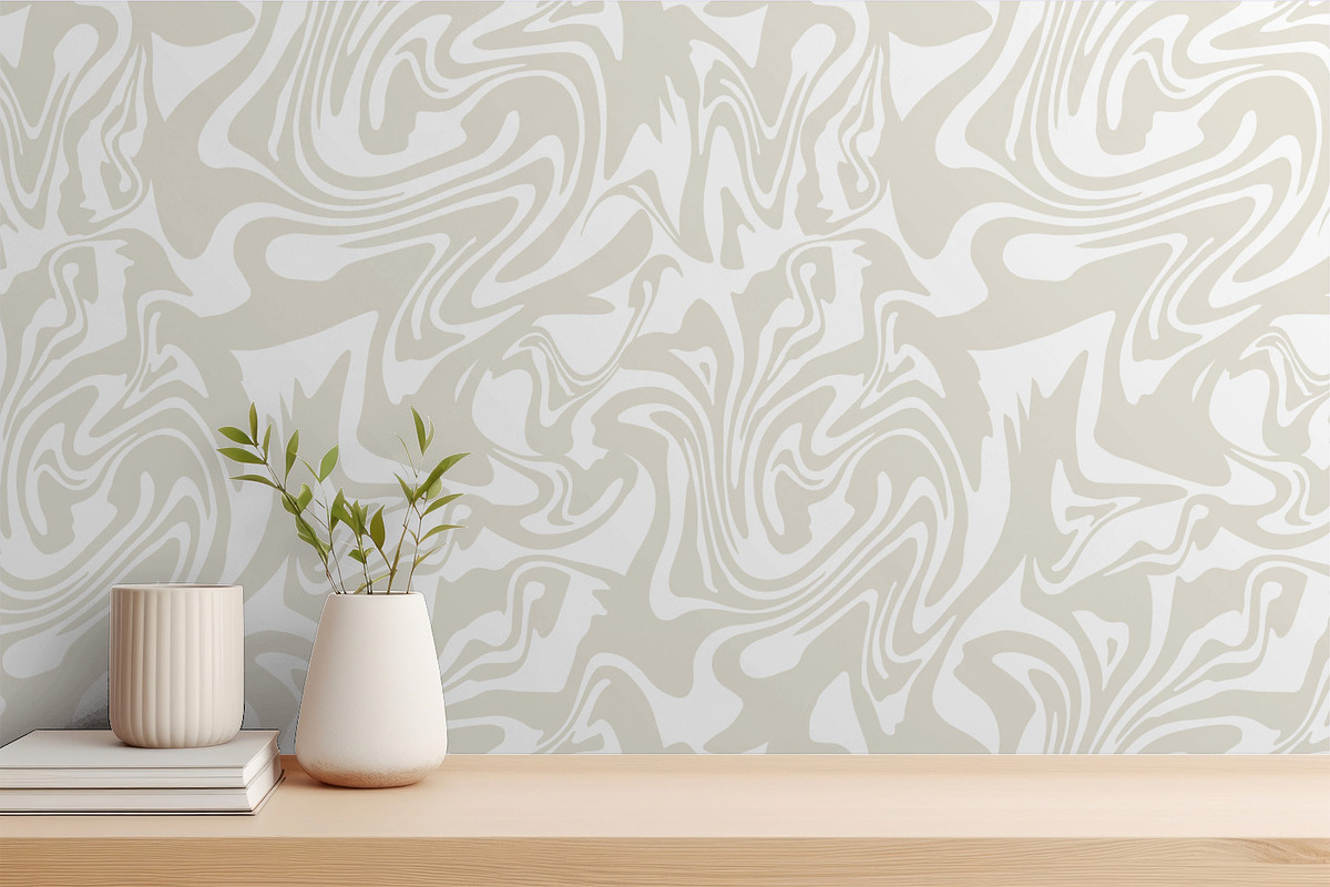 Beige Liquid Texture, a Pattern Graphic by MalyskaStudio (Photo 3 of 4)
