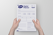 Daily Digital Planner, a Flyer Template by Annora Studio (Thumbnail 6 of 6)
