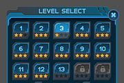 Space Game GUI Pack, an Illustration by Saranai Store (Thumbnail 8 of 10)