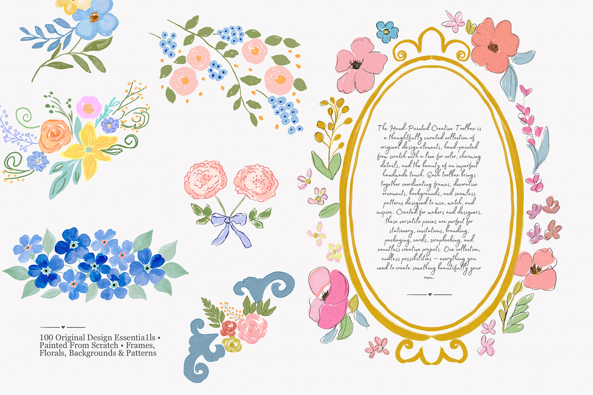 Hand-Painted Creative Toolbox, a Decorative Illustration by Patishop Art (Photo 2 of 14)