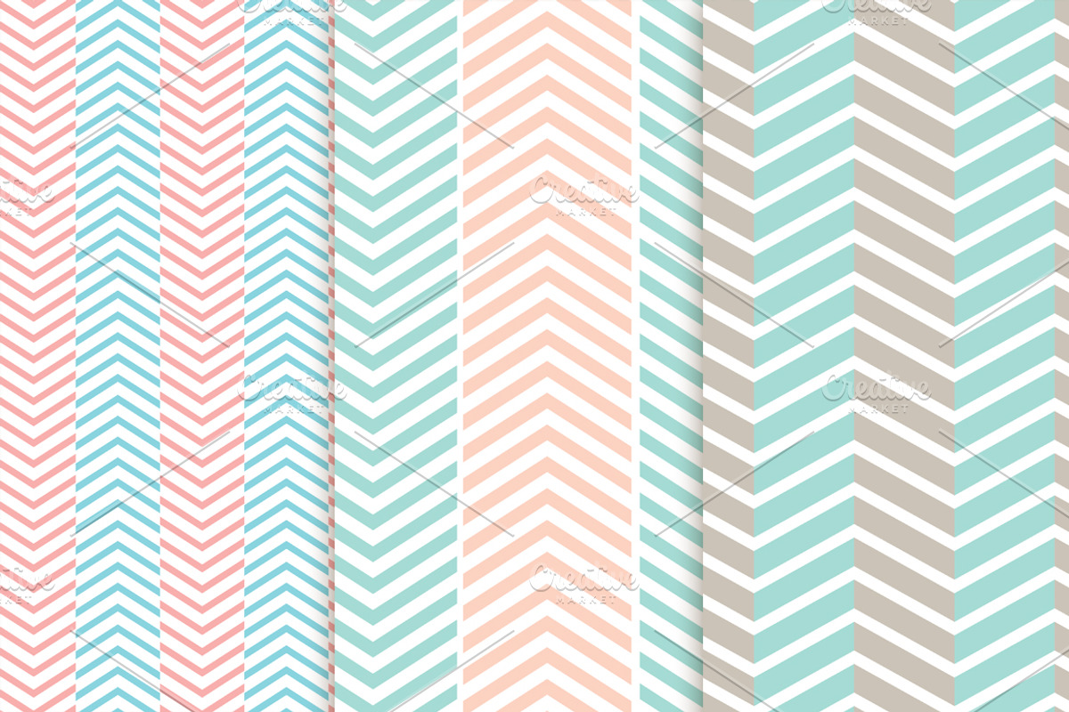 Chevron GRL 12 Pattern Set, a Pattern Graphic by Pip Sweet (Photo 2 of 2)