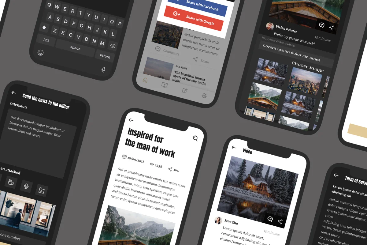 Caily News - Magazine & News App, an App Template by Capi Product (Photo 5 of 6)