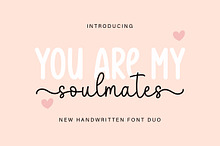 You Are My Soulmates Duo