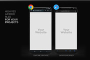 Web Browser Mockup Iphone Smartphone, a Templates & Theme by MDG (Thumbnail 2 of 5)