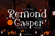 Remond Casper - Magic Halloween Font, a Serif Font by Iqsiart Studio (Thumbnail 1 of 7)