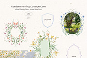 Garden Morning Cottage Core set, a Decorative Illustration by Yuliia Lashevska (Thumbnail 12 of 17)