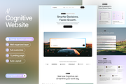 AI Landing Page Design, an UI Kit Template by Ahmed Rubel (Thumbnail 1 of 5)